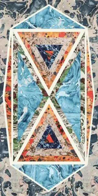 Керамогранит 763512 Araldica Blasone Grigio Lucida R 6mm 120x240