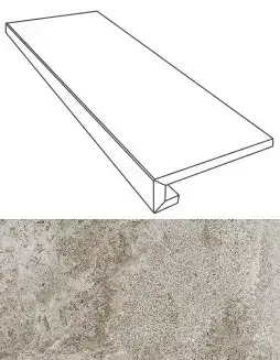 Ступени 76082 GRADONE GRIGIO 32x80