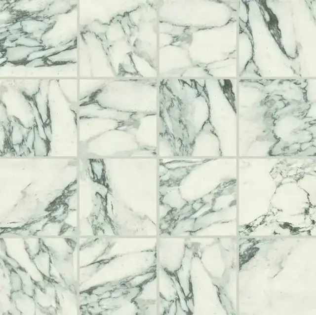 Мозаика 756811 Stones 2.0 Arabescato White Mat Mosaico 6mm 7,5x7,5 30x30