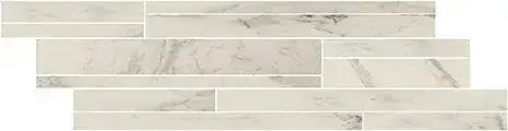 Мозаика 756710 Stones 2.0 Calacatta Glossy Modulo Listello SF. 3D 15x60