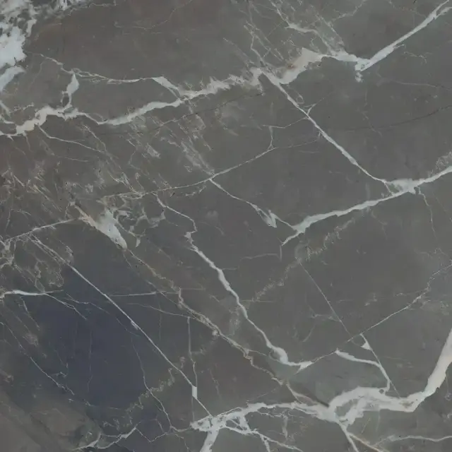 Керамогранит 756553 Stones 2.0 Calacatta Black Glossy Ret 6mm 120x120