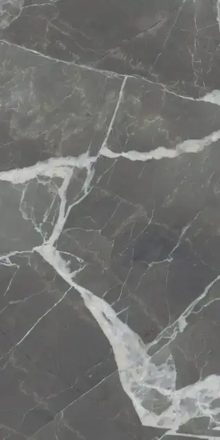 Керамогранит 756557 Stones 2.0 Calacatta Black Glossy Ret 6mm 60x120