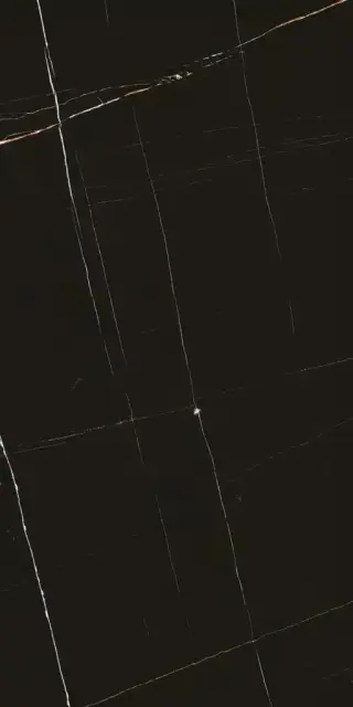 Керамогранит 756222 Stones 2.0 Sahara Noir Glossy Ret 40x80