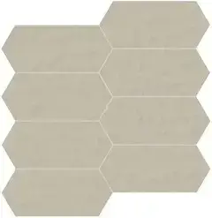 Мозаика 749587 Neutra 6.0 02 Polvere Mosaico C Esagono 7,5x15 30x30