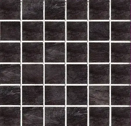 Мозаика 739361 Mosaico Ardoise Noir Grip 30x30
