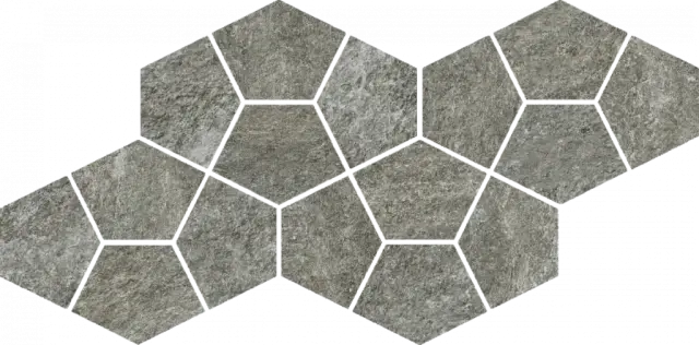 Мозаика 620110000247 Magma Fog Mosaico Prism 41.3x20.5