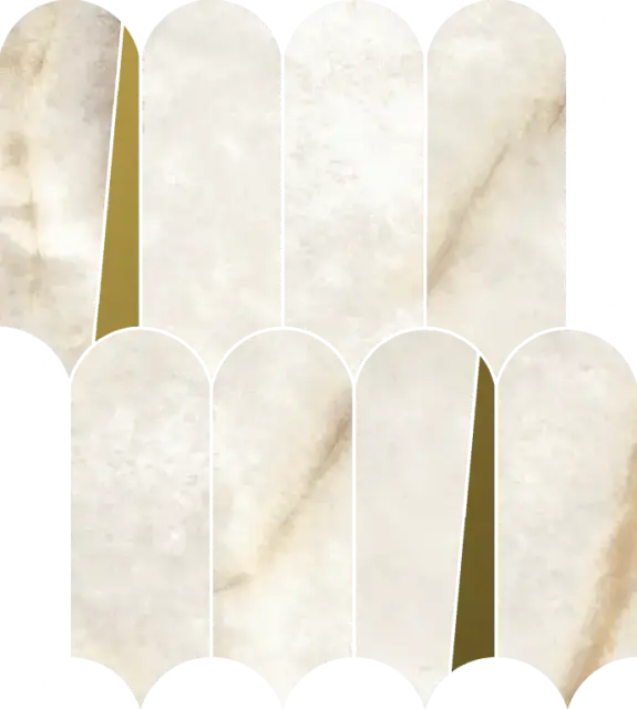 Мозаика 620110000232 Stellaris Crystal Pure Mosaico Elegant Lux 32.5x36.1