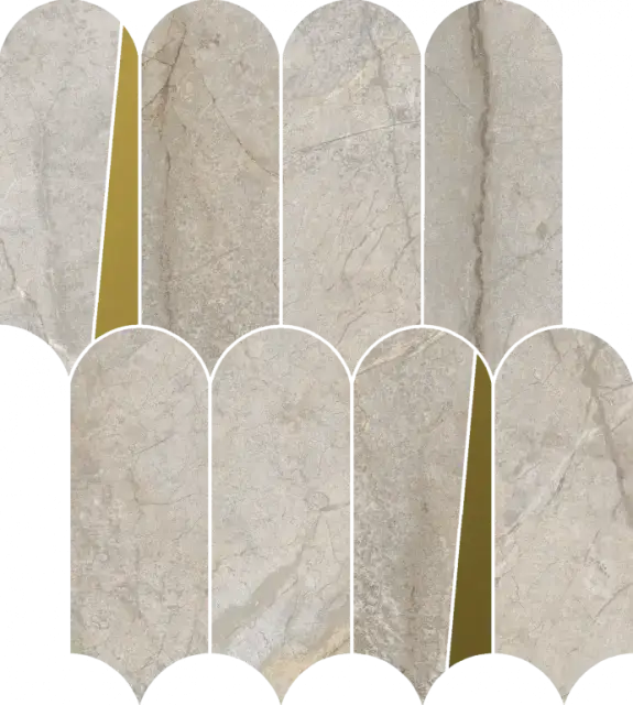 Мозаика 620110000233 Stellaris Elegant Silver Mosaico Elegant Lux 32.5x36.1