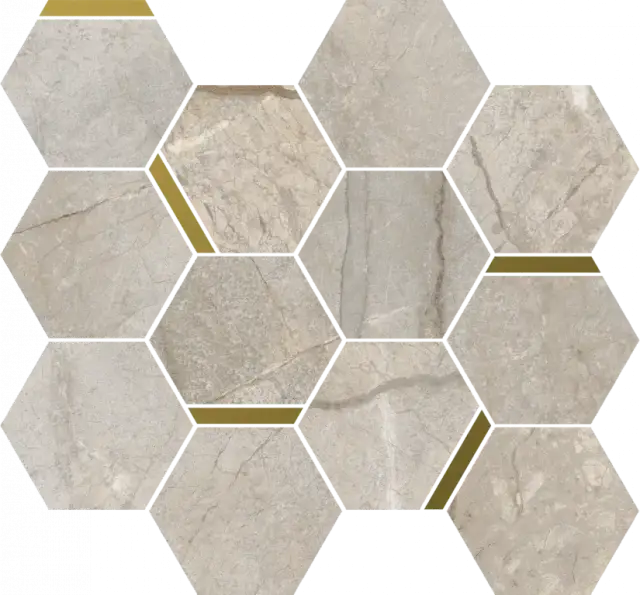 Мозаика 620110000224 Stellaris Elegant Silver Mosaico Chic Nat 28.3x32.8