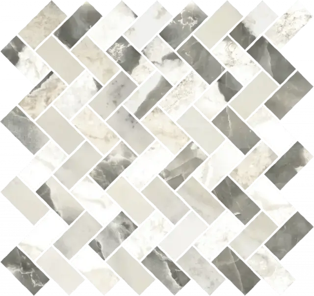 Мозаика 620110000218 Stellaris Dover Light Mosaico Cross Nat 31.5x29.7