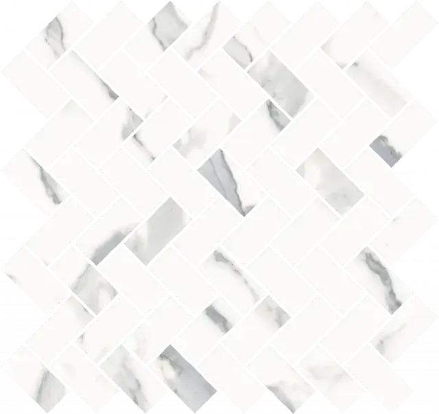 Мозаика 620110000211 Stellaris Statuario White Mosaico Cross Nat 31.5x29.7