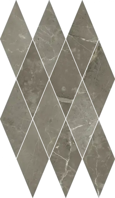 Мозаика 620110000207 Stellaris Tuscania Grey Mosaico Diamond Lux 28x48