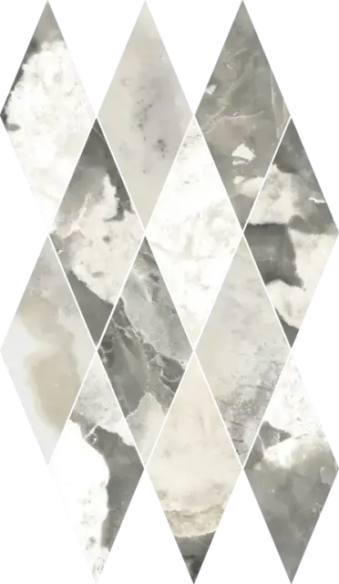 Мозаика 620110000209 Stellaris Dover Light Mosaico Diamond Lux 28x48