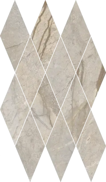 Мозаика 620110000206 Stellaris Elegant Silver Mosaico Diamond Lux 28x48