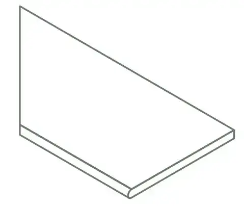 Ступени 620090001373 Magma X2 Graphite Bordo Round SX 30x60