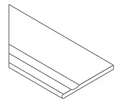 Ступени 620090001354 Magma X2 Ice Bordo Svasato Round SX 30x60