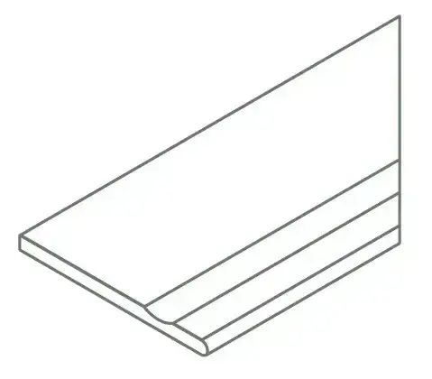 Ступени 620090001353 Magma X2 Graphite Bordo Svasato Round DX 30x60