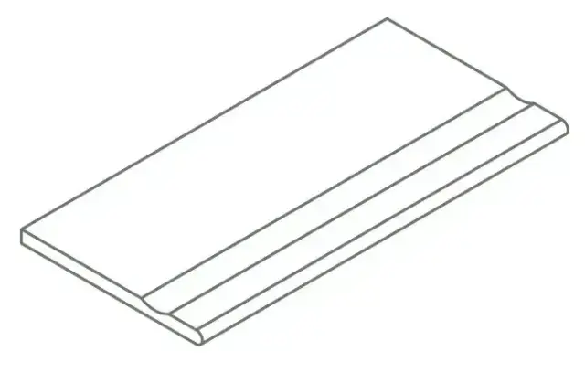 Ступени 620090001344 Magma X2 Ice Bordo Svasato Round 30x60