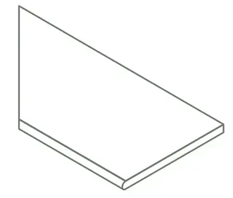 Керамогранит 620090001168 Avantgarde X2 Silver Bordo Round SX 30x120