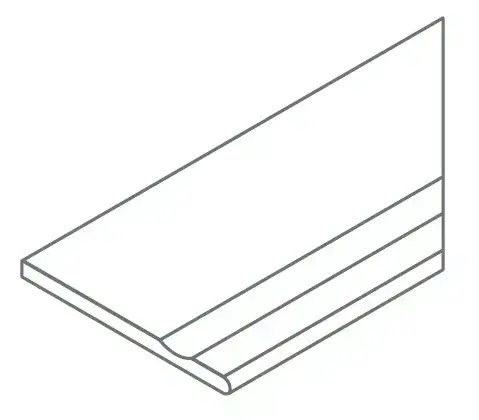 Керамогранит 620090001155 Avantgarde X2 Pure Bordo Svasato Round DX 30x120