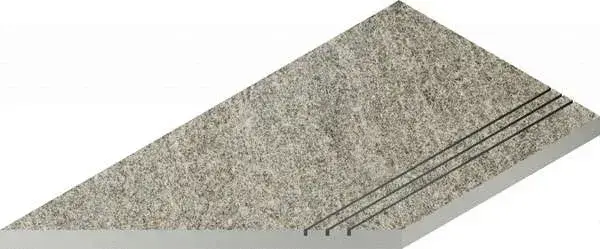 Ступени 620090001068 Silver Bordo Grip Sx левый 30x60