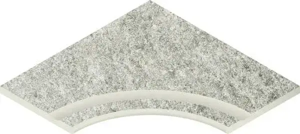 Керамогранит 620090001047 Ice Bordo Angolare Angolare Round 60x60