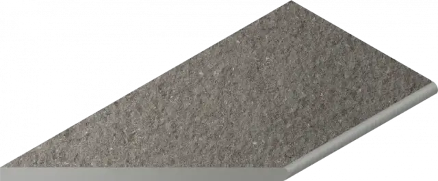 Ступени 620090001043 Fume Bordo Round Sx левый 30x60