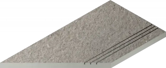 Ступени 620090001035 Grey Bordo Grip Sx левый 30x60