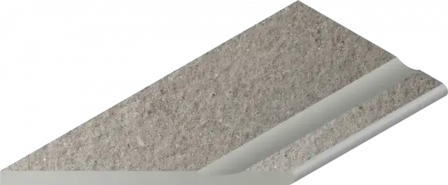 Ступени 620090001029 Grey Bordo Svasato Round Sx левый 30x60