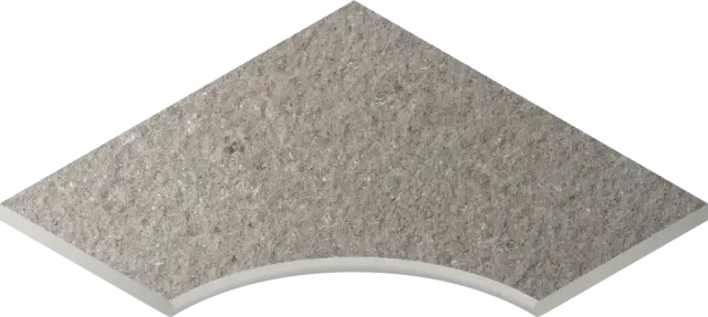 Ступени 620090001026 Grey Bordo Angolare Round 60x60