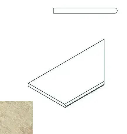 Керамогранит 620090000372 Climb ROPE BORDO ROUND DX 30x60