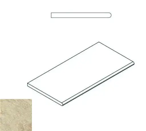 Керамогранит 620090000371 Climb ROPE BORDO ROUND 30x60