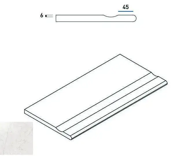 Керамогранит 620090000274 PURE BORDO SVASATO ROUND 30x60
