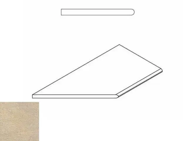 Керамогранит 620090000251 SAND BORDO ROUND SX 30x60