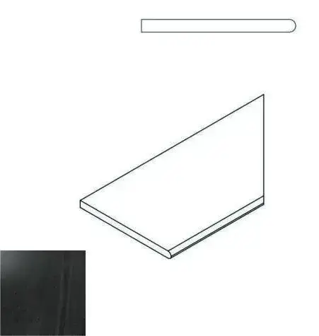 Керамогранит 620090000230 CARBON BORDO ROUND DX 30x60