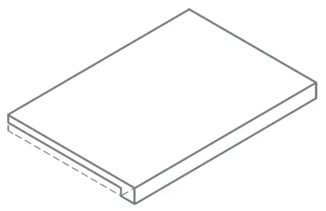 Ступени 620070003068 Forum Wave Pure Scalino Frontale 33x80
