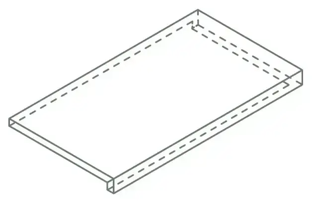 Ступени 620070003034 Magma X2 Graphite Scalino Ang.DX 33x60