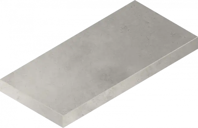 Ступени 620070002841 Millennium X2 Silver Scalino Angolare SX 33x120