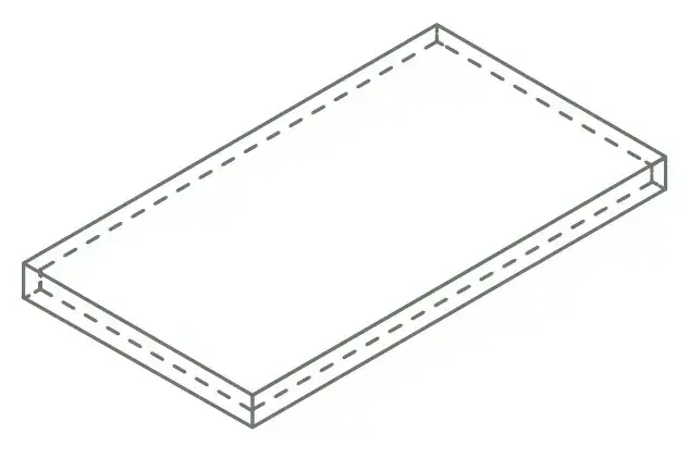 Ступени 620070002834 Avantgarde X2 Pure Scalino Angolare Sx 33x120