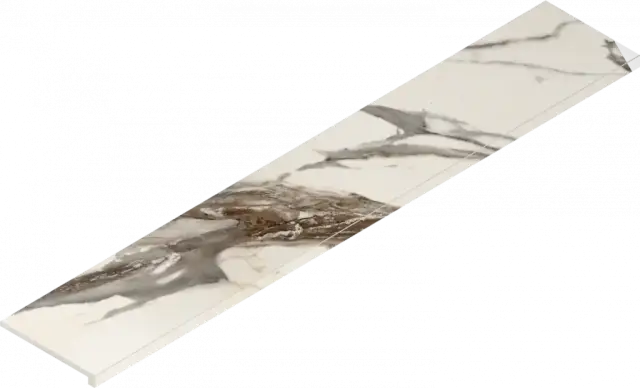 Ступени 620070002794 Avantgarde Calacatta Warm Scalino Angolare Dx 33x160