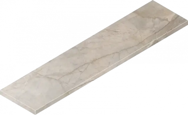 Ступени 620070002609 Stellaris Elegant Silver Scalino Angolare Sx 33x120