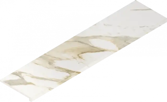 Ступени 620070002592 Stellaris Calacatta Gold Scalino Frontale 33x120