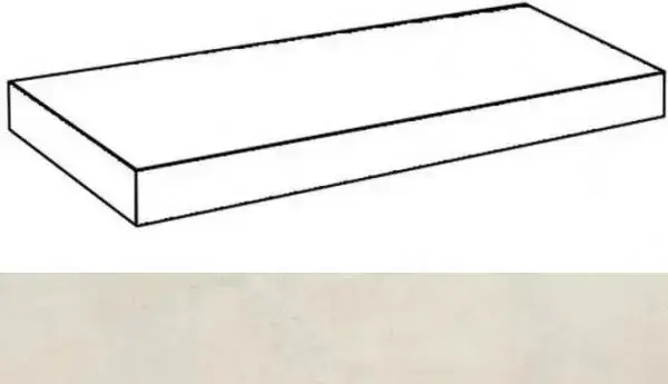 Ступени 620070001291 Millenium Pure угловая левая 33x80