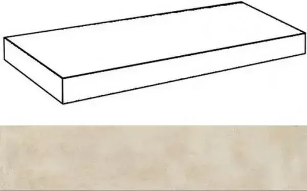 Ступени 620070001292 Millenium Dust угловая левая 33x80