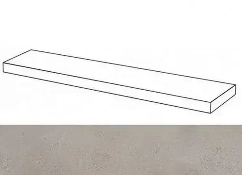 Ступени 620070001274 Millenium Iron угловая правая 33x120