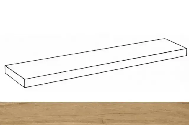 Ступени 620070001211 Ступень Лофт Хани угловая левая 33х160