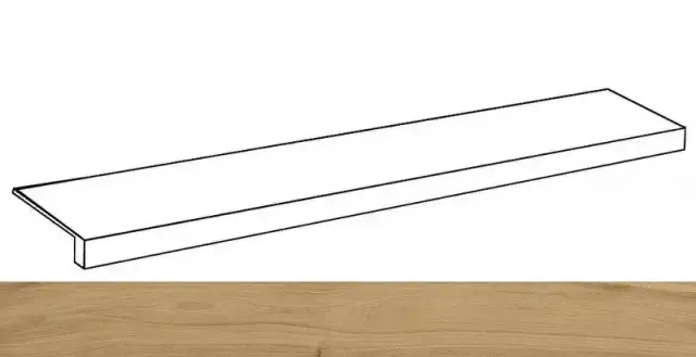 Ступени 620070001201 Ступень Лофт Хани фронтальная 33х160