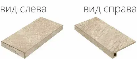 Ступени 620070000843 Climb ROPE X2 SCALINO ANGOLARE SX 30x60