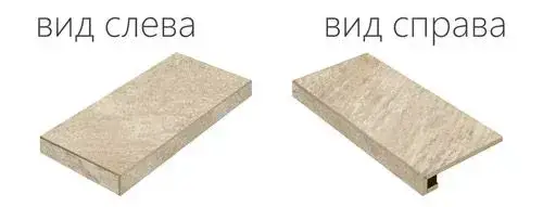 Ступени 620070000743 Climb Rope Scalino Angolare Sinistro 33x60