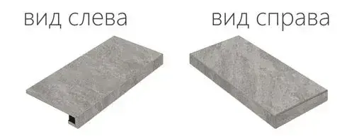 Ступени 620070000739 Climb Rock Scalino Angolare Destro 33x60